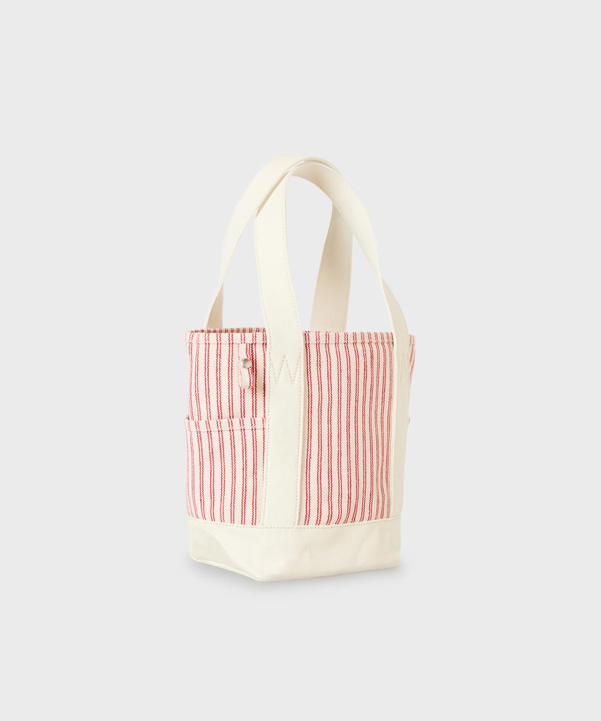 Who.A.U Stripe Canvas Tote Bag / Whbgg2442A