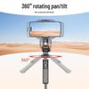 Bluetooth Selfie-Stick mit Bodenstativ für Live-Übertragung und Fotografie