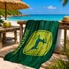 John Deere Design Beach Towel, Quick-drying, Easy to Care for, Suitable for Both Fitness and Beach Vacations,Sports Essential