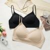 Seamless Liquid Foundation Halter Backless Top 3 Convertible Ways High Stretch Daily Bralette