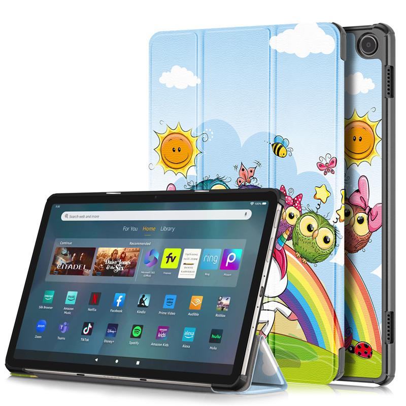 

Чехол для планшета Fire Max 11, чехол для планшета, ультратонкий чехол с магнитной подставкой из искусственной кожи для Fire Max 11 2023, чехол с функцией автоматического отключения и пробуждения for Fire Max 11 убе