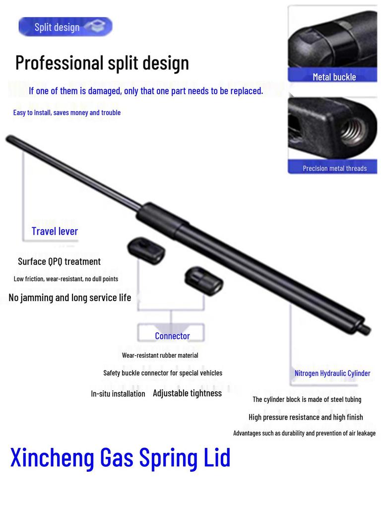 Hydraulic Strut for 2014-2019 Fiat 500 2-Door Trunk/Tailgate