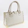 Louis Vuitton Fabreau Handbag M91815 Suhali Line Bron Goatskin Women Used