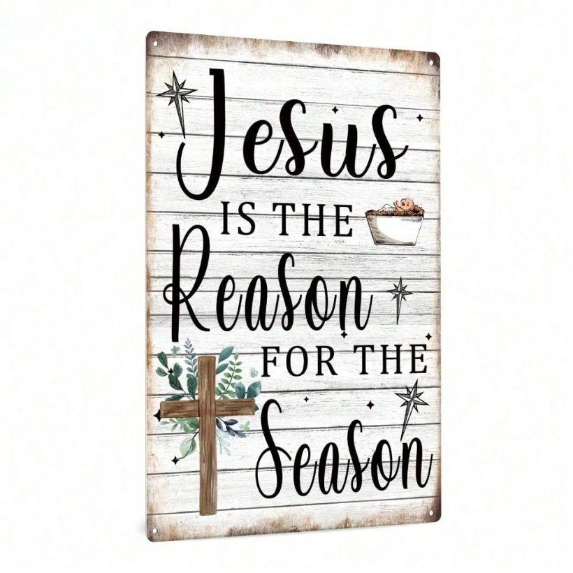 

Vintage Jesus Metal Sign Wall Art Poster
