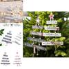 Environmental Friendly Wooden Christmas Pendant For Tree Decoration