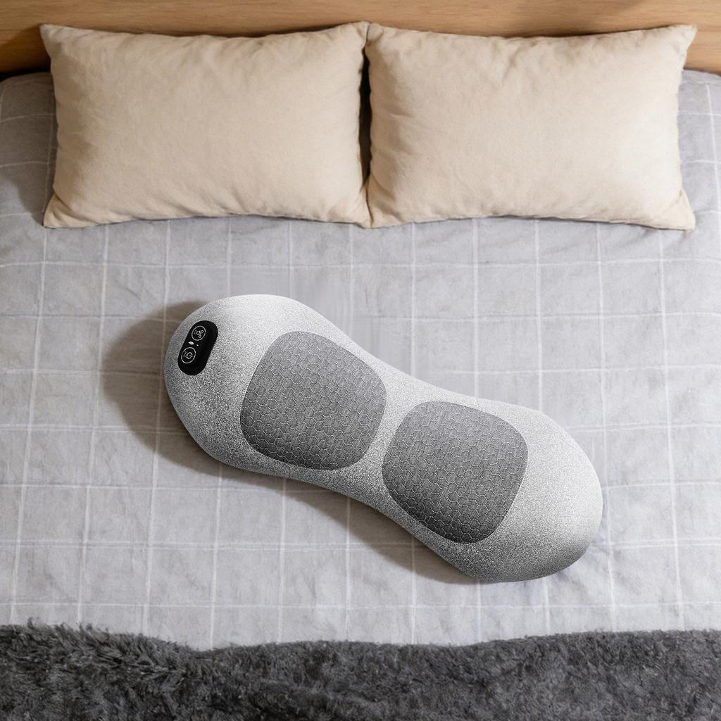 This New Electric  Back Massager Provides Deep Tissue Massage And Features Traction, Vibration, And Heating Functions To Back Pain.