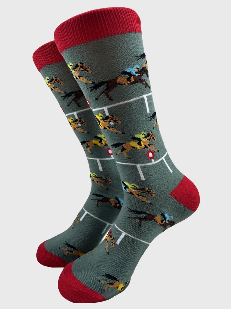 1/4 Par Nya Glada Herrstrumpor Personlighet Nyhet Djurtryck Koala Dinosaurie Panda Crew Harajuku Mellanhöga Skateboardstrumpor Ma