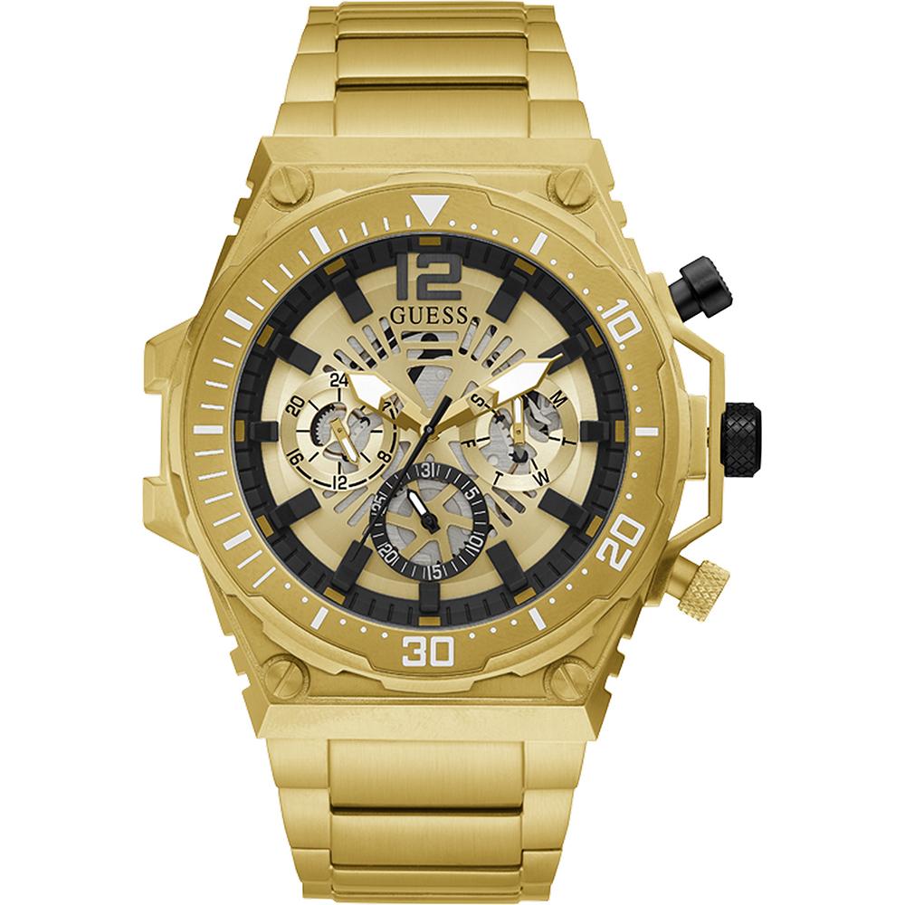 GUESS Exposure Gold Stainless Steel Men s Quartz GW0324G2 золотой