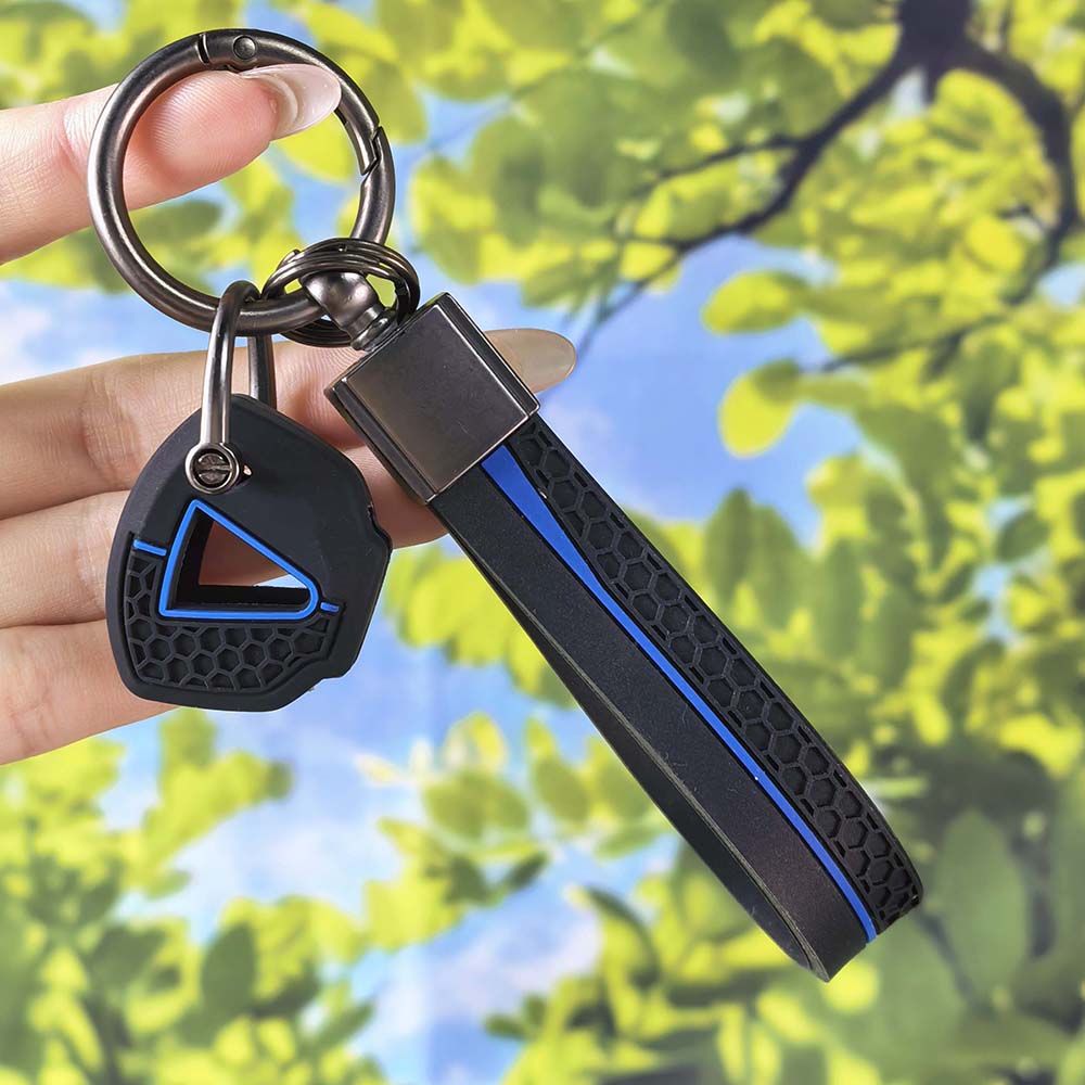 Silicone Car Key Cover Case Shell with keychain for Kawasaki motorcycle Ninja Series Z Series Adventure