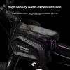 Bicycle Bags Bike Top Front Tube Frame Bag Touchscreen Phone Holder Case Storage MTB Road Bike Bag Cycling Accessories and Parts