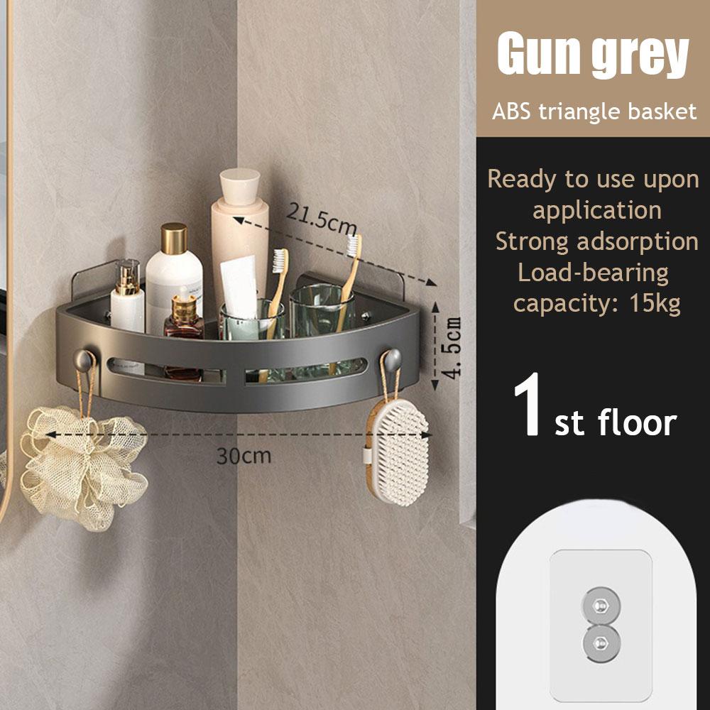 

Adhensive Bathroom Shampoo Holder Shower Caddy Shelves Storage No Drill Shelf Corner Towel Holder Shelves Bathroom Accessories