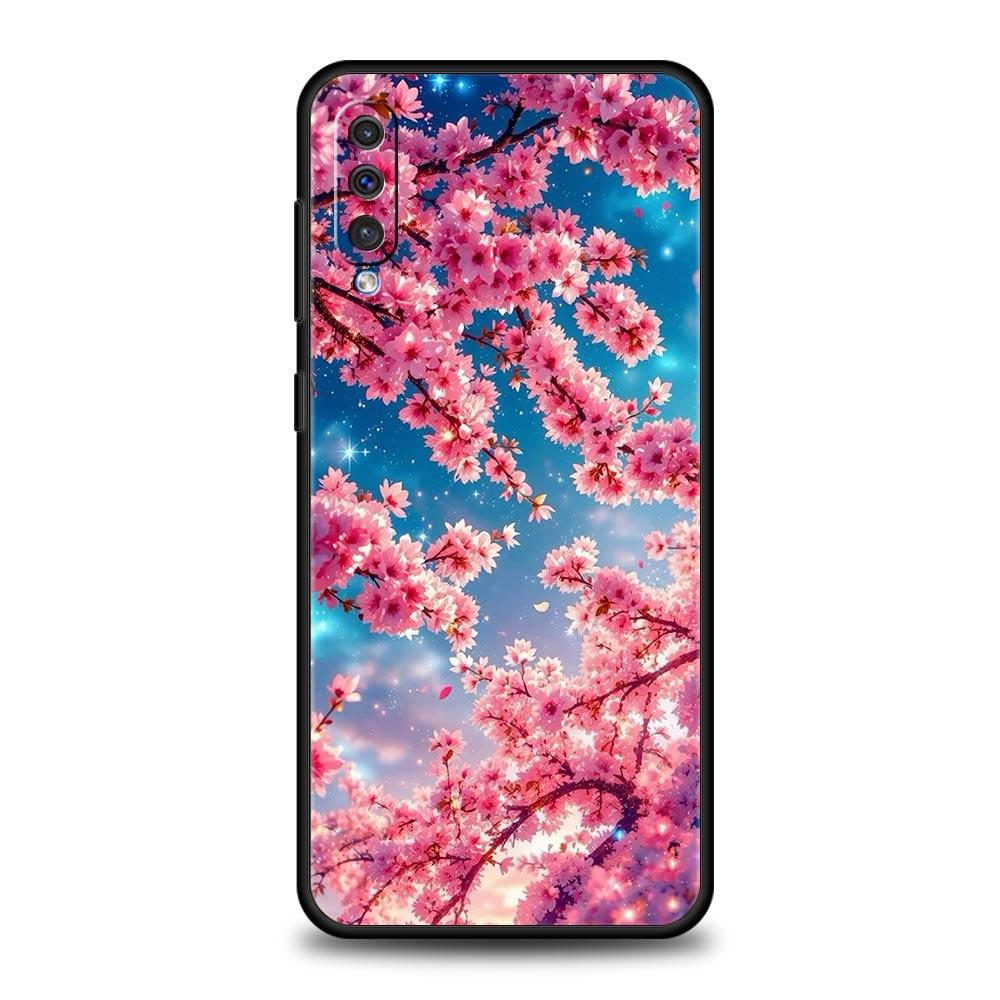 

Korean Flower Phone Case for Samsung Galaxy A56 A36 A26 A16 A34 A24 A42 A22 A20 A12 A40 A30 A10 5G Soft TPU Cover Shell Fundas Samsung A26