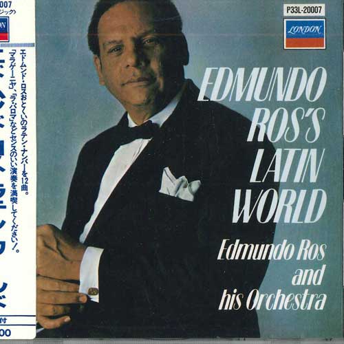 

CD EDMUNDO ROS - Latin World P33L20007 POLYDOR Japan ObiLatin Used