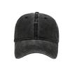 Retro Distressed Embroidered Duckbill Baseball Cap Sunshade for Men