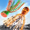 Realistic Floating Frogs Lures With Swimming Action Simulated Thunder Frogs Road Runners Baits For Freshwaters Fishing