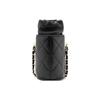 Chanel Sheepskin Material Gold Metal Bucket Bag Crossbody Bag Mini Women's Black AP2259-B05916-94305