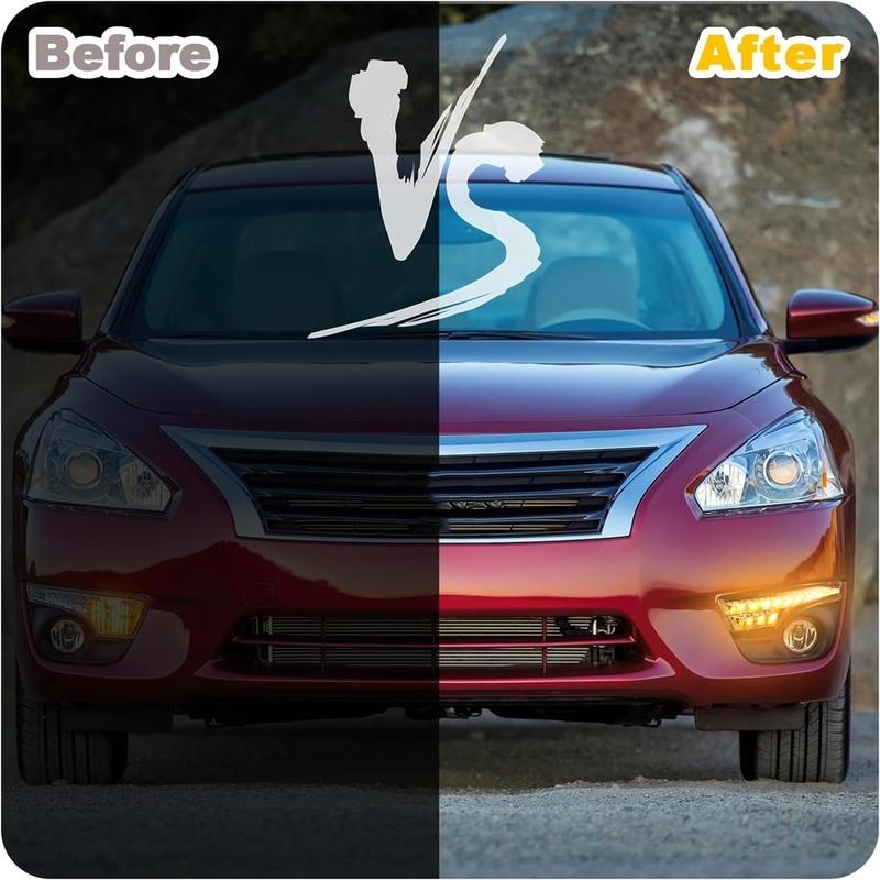 A28G-LED Daytime Running Light Turn Signal Accessories For Nissan Teana Altima 2013-2015 DRL Light Assembly