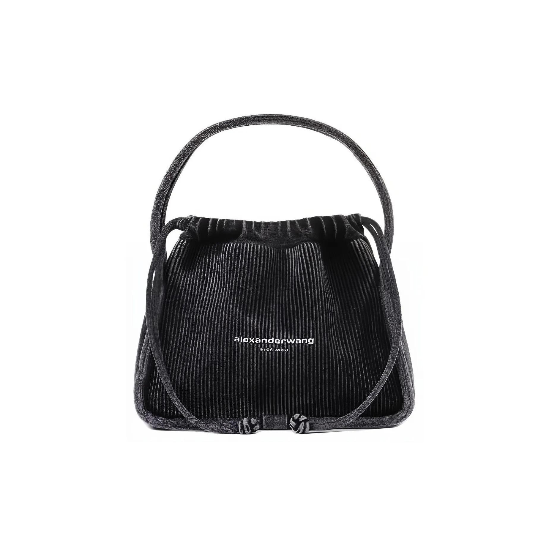 

Alexander Wang Градієнтний В язаний Ребристий Дизайн Логотип Друк Застібка на Шнурку Суміш Бавовни та Нейлону Сумка Маленька Жіноча Сіра Basic Set (Bag + Dust Bag) сірий