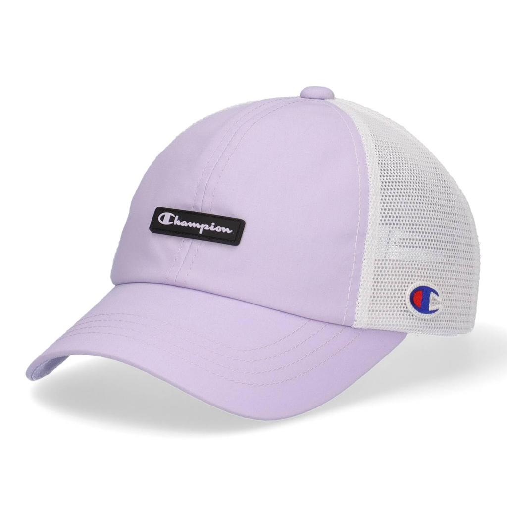 Champion Silicone Patch Mesh Free Size Boys' Cap, 141-0054, Purple,