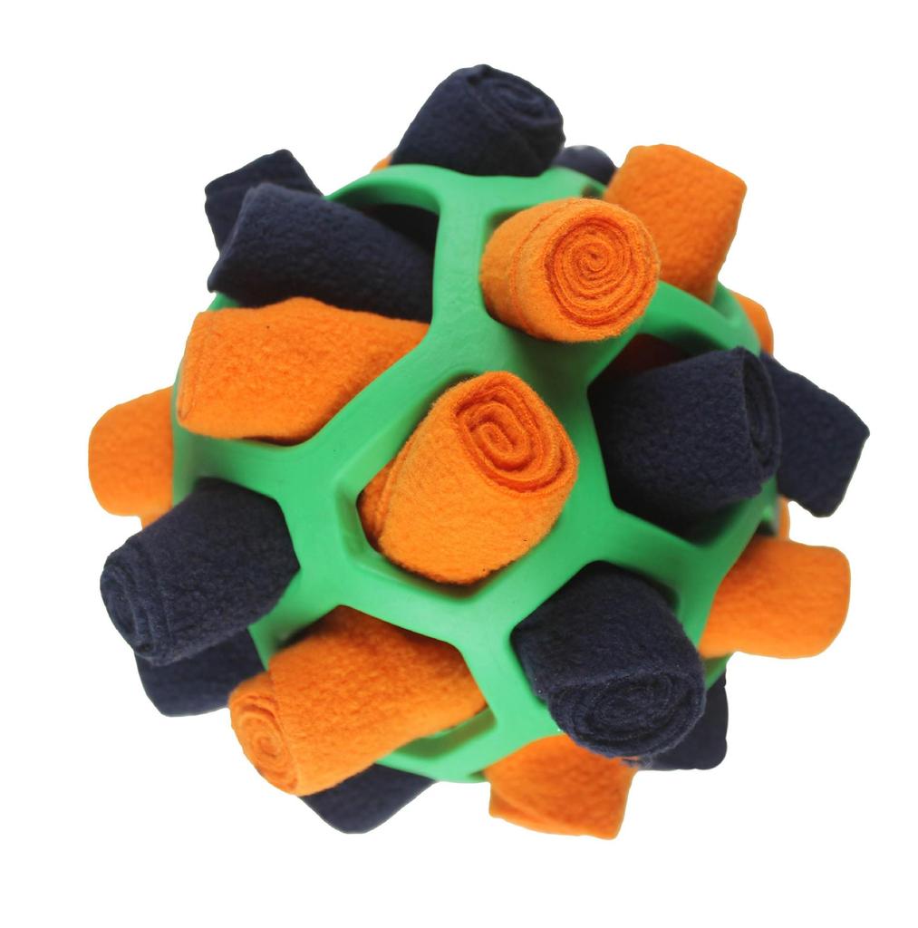 Bestselling Dog Sniffing Puzzle Squeaky Ball - Bite-Resistant Pet Toy