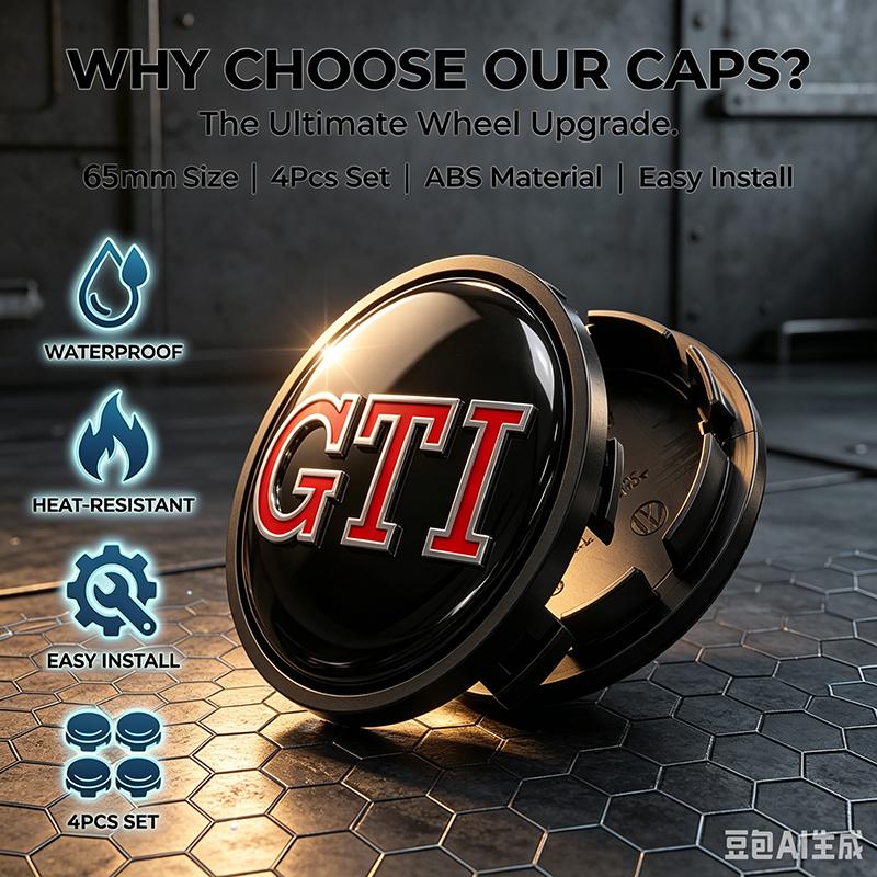 VW 4Pcs 56mm Car Wheel Center Caps Hub Cap Covers Emblem For VW GTI Golf-5 6 7 MK6 Jetta Lavida Polo Tiguan Passat B5 B6 B7 zs7