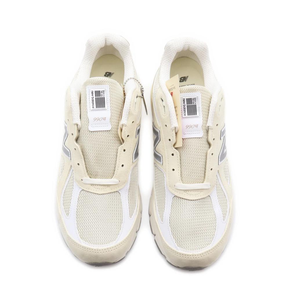 U990TE4 New Balance 990V4 Beige Limestone White Beige Cream Ivory Grey (Men's)