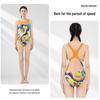 Costum de baie dintr-o piesă de curse Yingfa pentru femei 8105 pentru adulți și copii.