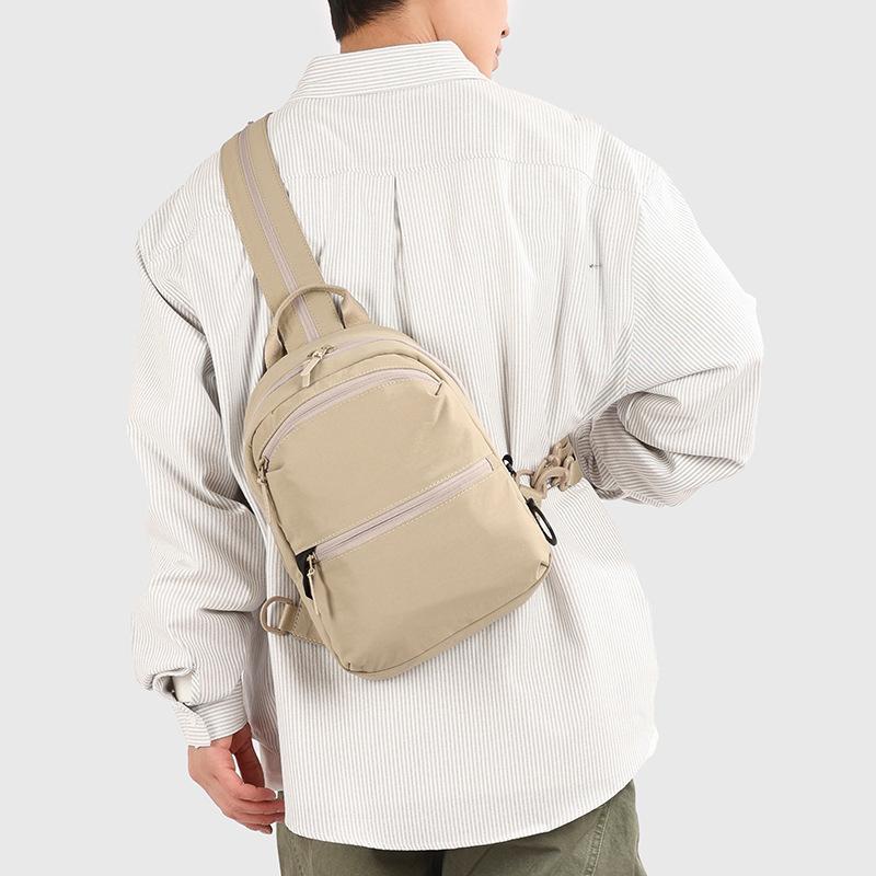 Lightweight Water-repellent Chest Bag Crossbody Bag Cycling Sport Shoulder Bag