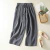 Women's Versatile Cotton Trousers