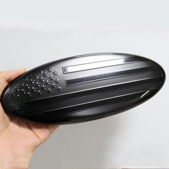 7/9 inch For Ford F-150 F-250 US Flag Front Grille Tailgate Emblem Oval Badge