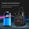Aigo S56 12-inch Portable Bluetooth Trolley Speaker with Microphone CN plug (adapter included)