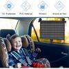 Car Window Shades - 2 Pack Window Shade For Baby In Cars For Car Blocks Heat And UV Rays Glare Protection Roller Sunshade Visor (15.7"×17.7")