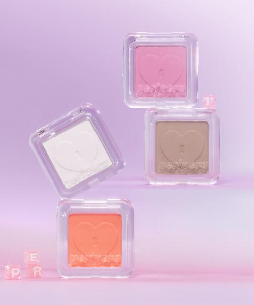 Peripera Heart Pocket Single Shadow 4pack 10ml Remover