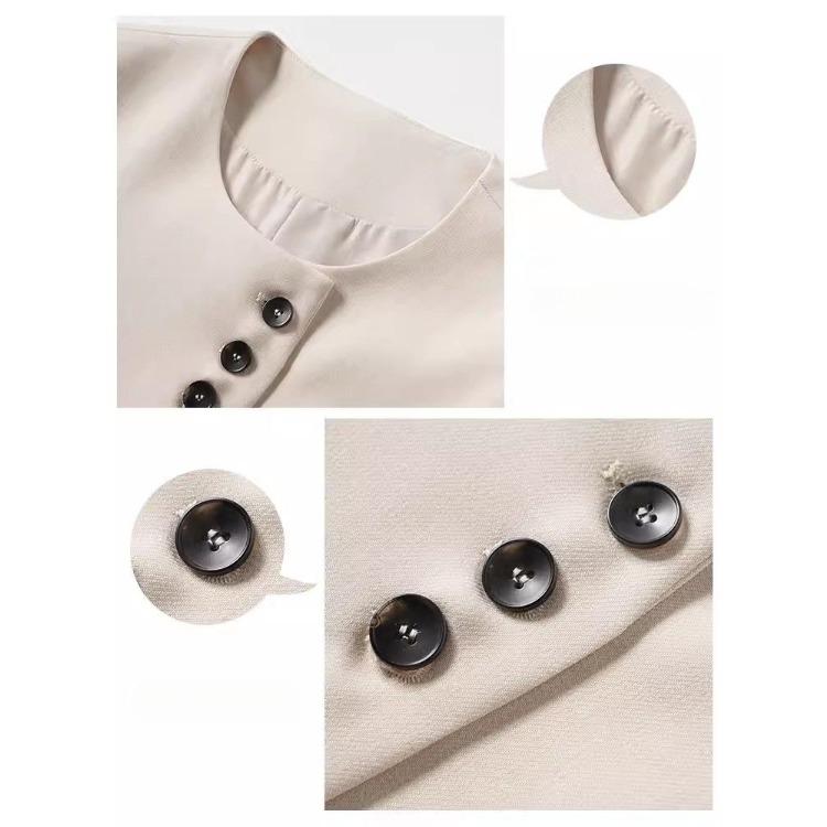 High-End Suit Vest Women New Spring Autumn Light Luxury Unique Slim Fit Waistcoat