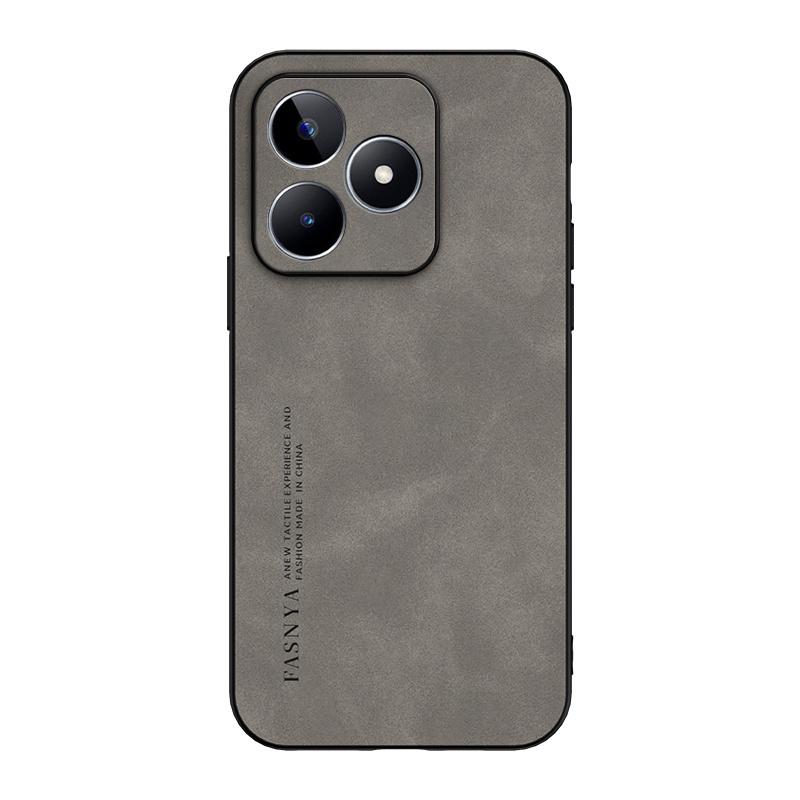 For Oppo Realme C53 Case 6.74''  Luxury Matte Leather Shockproof Phone Case for Opo Appo Realme C53 4G RealmeC53 C 53 Back Cover