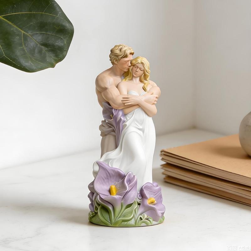 Hugging Couple Silicone Candle Molds Heat Resistant for Resin Casting Making Candle Soap Valentine's Day Holiday Gift
