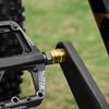 1 Pair Titanium Zinc Zinc Alloy Bike Pedal Axle Extenders 9/16 Bicycle Pedal Extension Bolts  Folding Bicycle