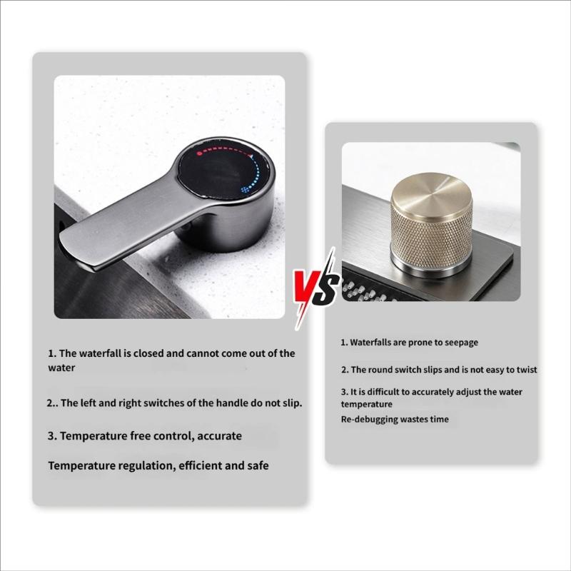 Universals Single Handle Bathroom Faucet Levers Replacement Aluminium Alloys Handle Basins Mixer Faucet Tap