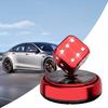 Car Scents Air Freshener Car Air Fresheners With Solar Rotating Automotive Trim Long-Lasting Odor Removal Dice For Minivan