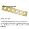 Aluminum Plate Folk Xylophone Bridge & String Cone Hole Repair Tool for Luthier.