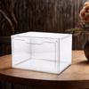 Acryl Transparente Schuhbox Klarer Schuhorganizer mit Deckel Kunststoff Schuhaufbewahrungsbox Stapelbar für Stiefel Sneaker Schuhe