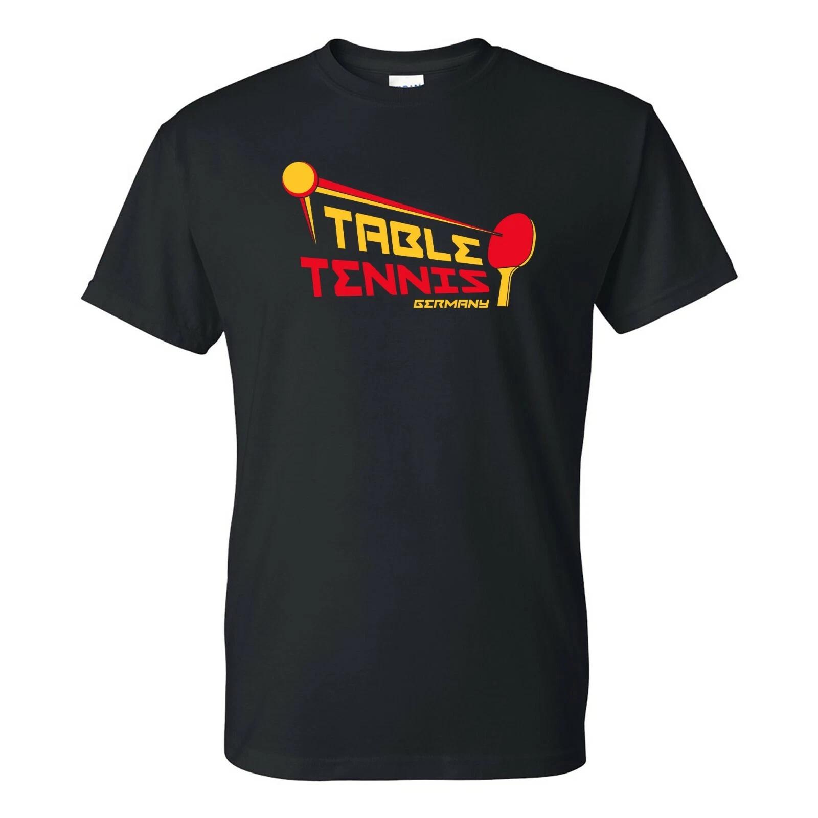 Germany Table Tennis - Summer Sports Competition T Shirt - Black L