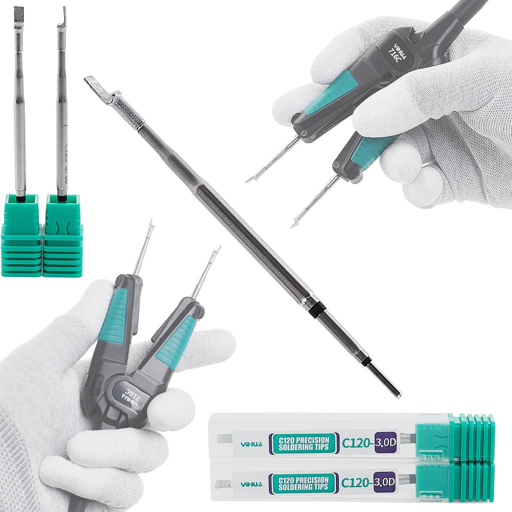 Thermotweezers Tips C120-3.0D Set Of 2