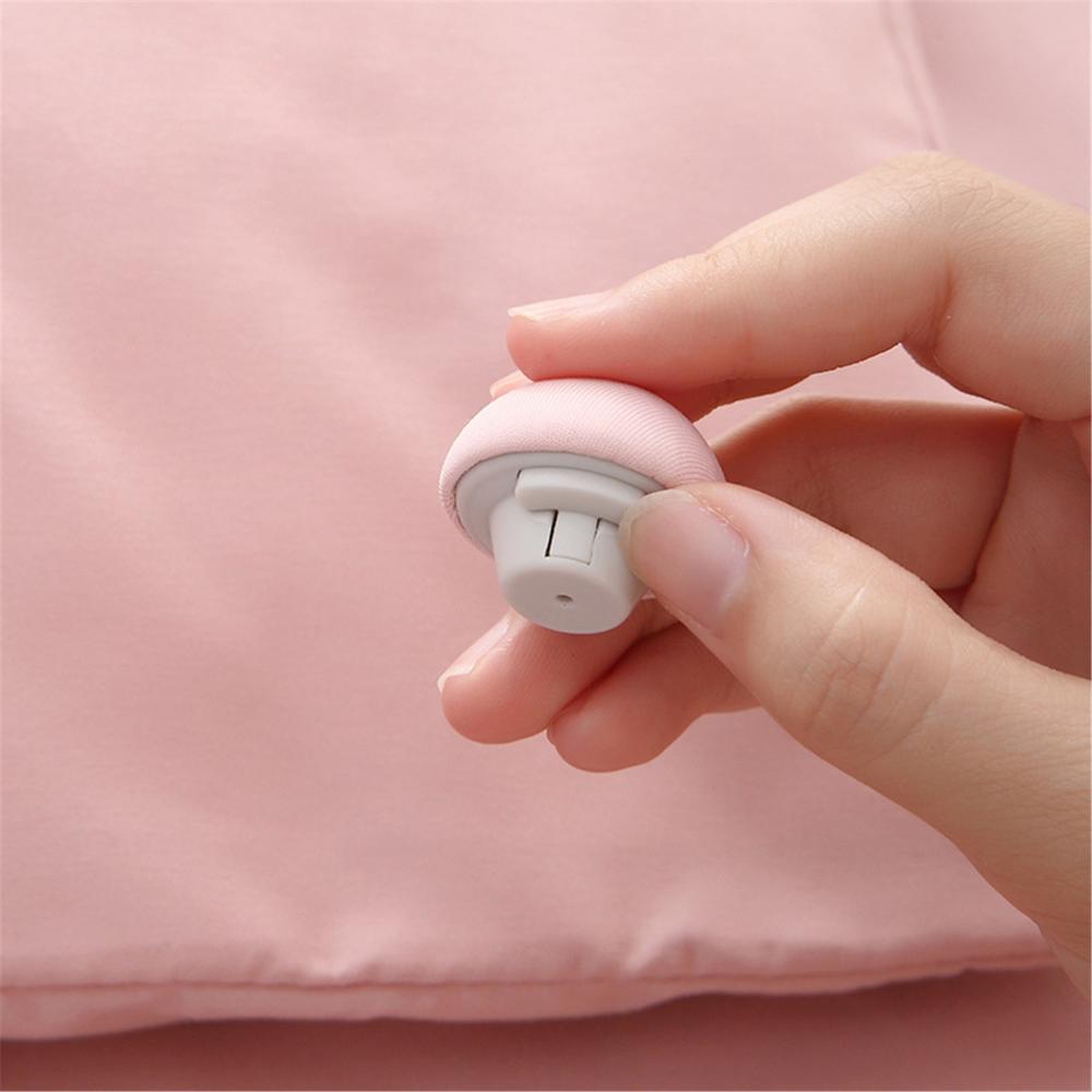Blanket Holder Slip Quilt Mattress Clip Quilt Fixer Bed Sheets Buckle Mushroom Quilt Holder
