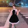Hepburn Style Sleeveless Neck Dress Women's Summer Temperament Princess Tutu Skirt Waist Small Short Skirt