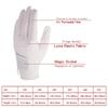 Breathable Men's Sports Golf Glove Micro Fiber Golf Gloves Ultra-fiber Cloth Golfing Glove  Golfer