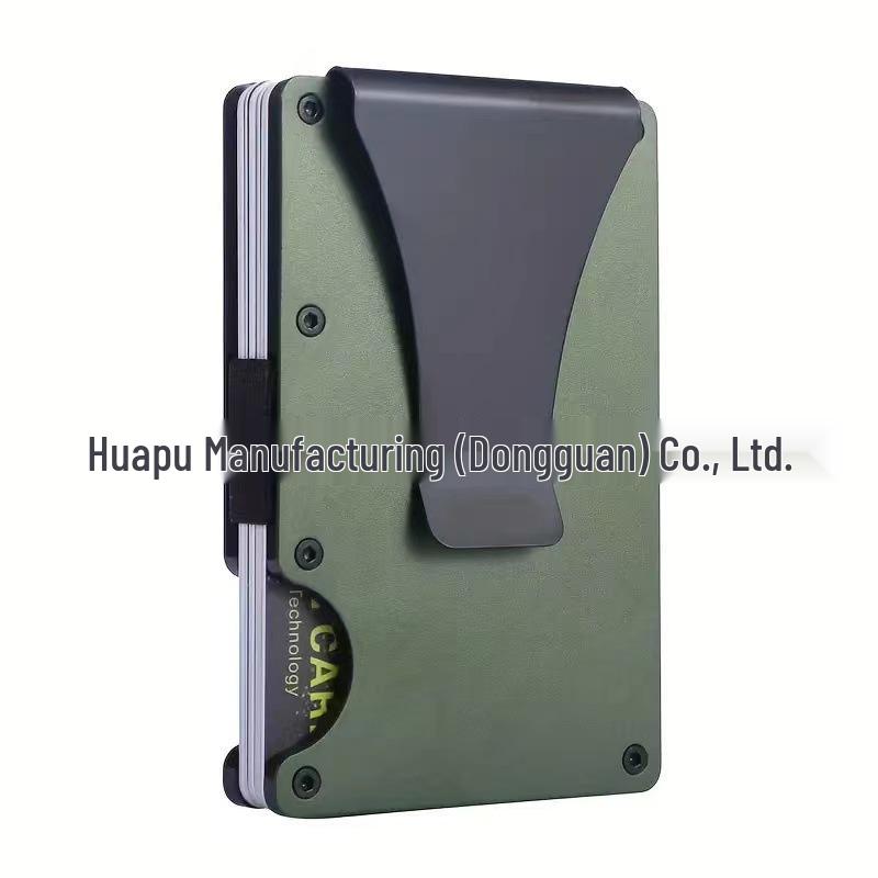 RFID Aluminum Credit Card Holder - Anti-demagnetization & Anti-skimming Metal Case