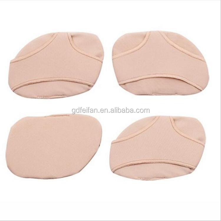 Silicone Gel Fabric Metatarsal Pad Forefoot Half Insoles for Women Foot Pain Relief