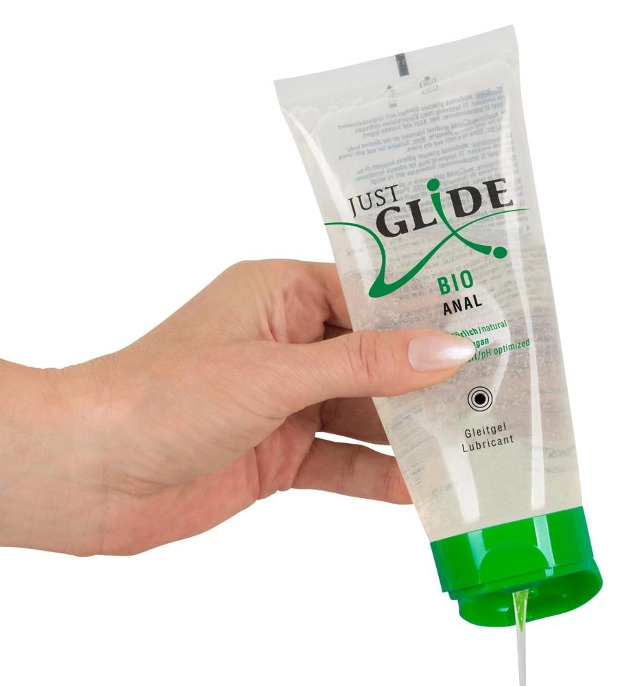 Just Glide Bio Anal - Organic Water-Based Anal Lubricant 200 Ml