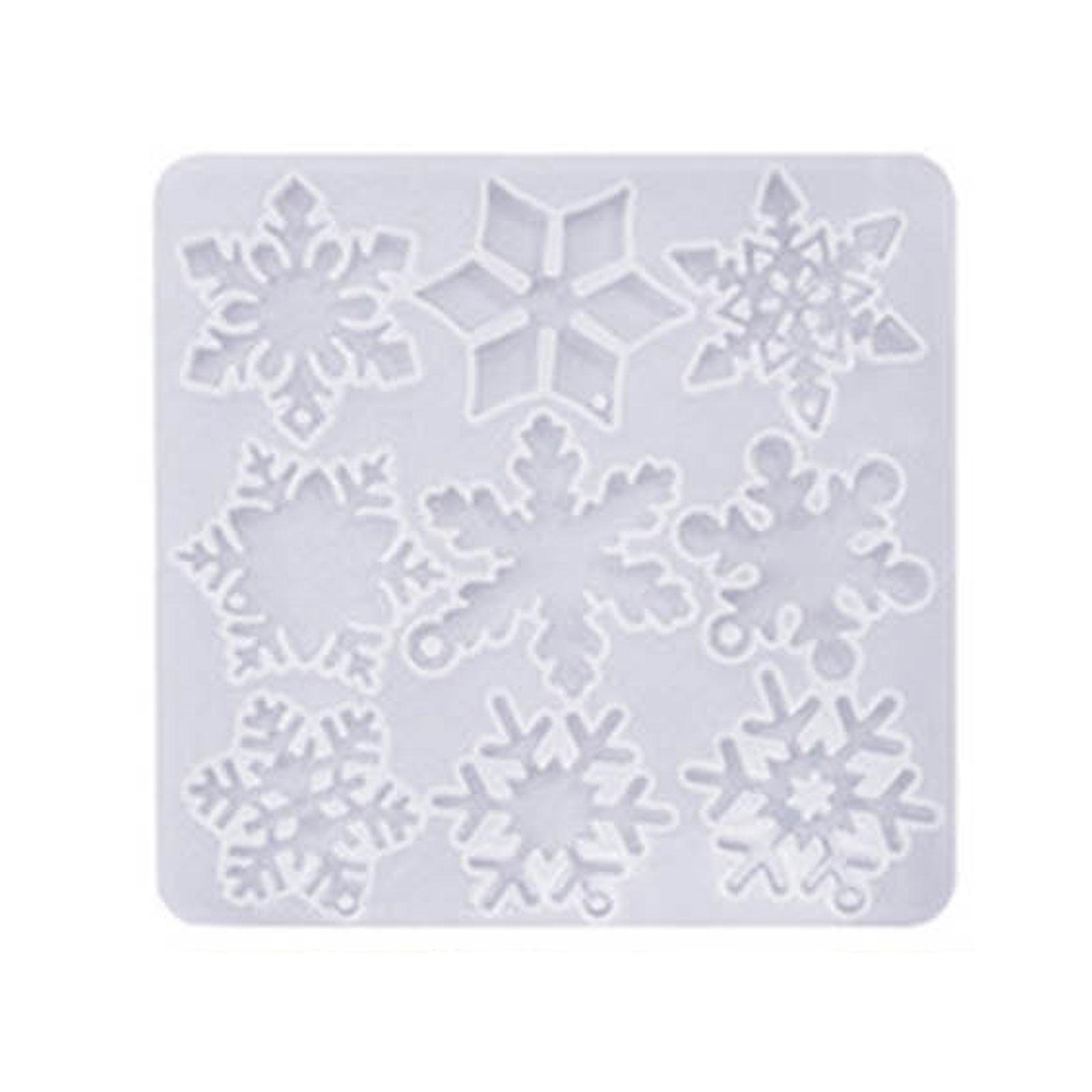 

Форма для украшений Силиконовая форма для смолы Рождественские формы для эпоксидной смолы для подвесок, серег, ожерелий, изготовления украшений, поделок своими руками T4